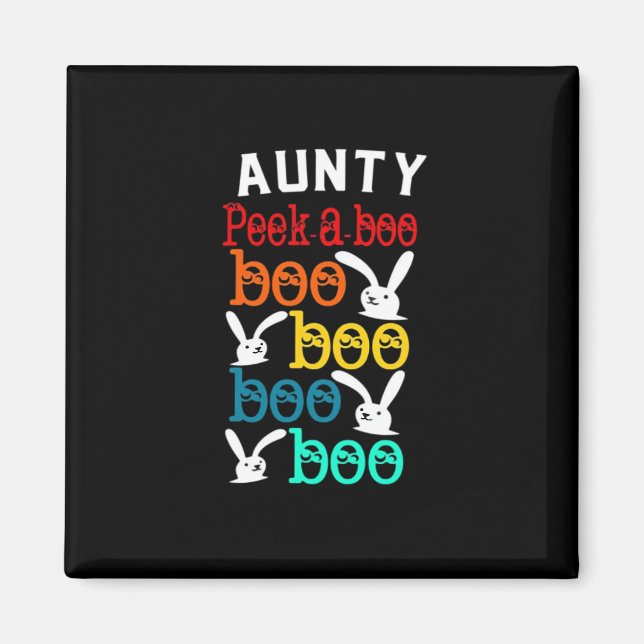 Aunty Bunny Game For Novelty Kids Adults Magnet (Front)