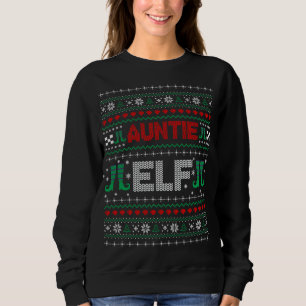 Aunty Elf Ugly Christmas Sweater