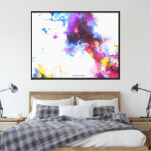 Aura11 is a luxury brand Stretched Canvas Print