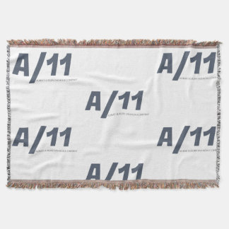 Aura11 Luxury Logo Woven Blanket
