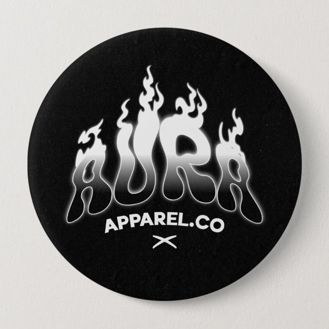 Aura 10 Cm Round Badge (Front)