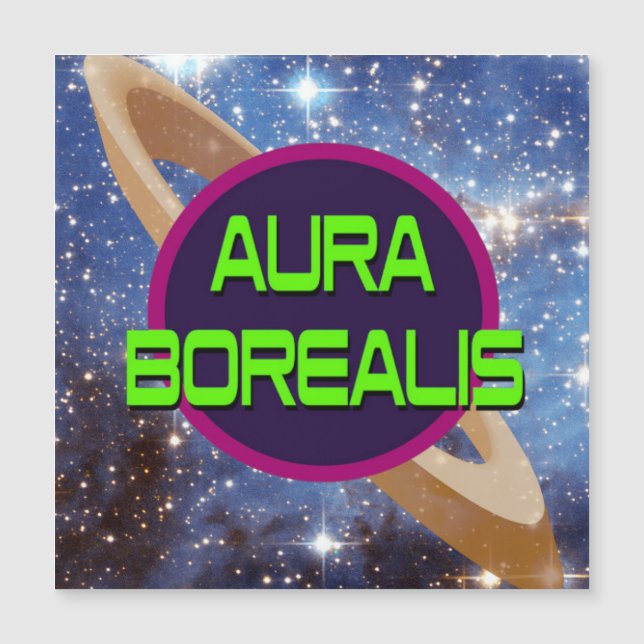 Aura Borealis TV Show Radio Show Magnet (Front)