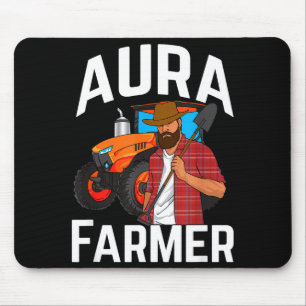 Aura Farmer Funny Meme  Mouse Pad