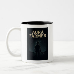 Aura Farmer – The Cosmic Brew Two-Tone Coffee Mug