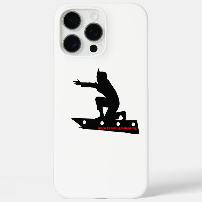 Aura Farming Apple iPhone 16 Pro Max Case (Back)