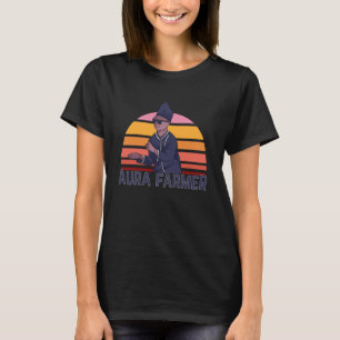 Aura Farming Funny Meme Dancing Boat Race T-Shirt