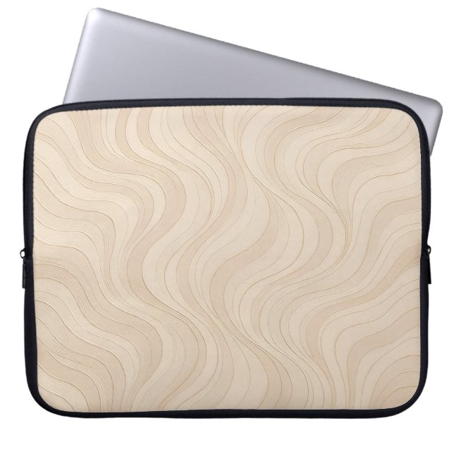 Aura Gradient Energy  Modern Pattern  Laptop Sleeve (Front)