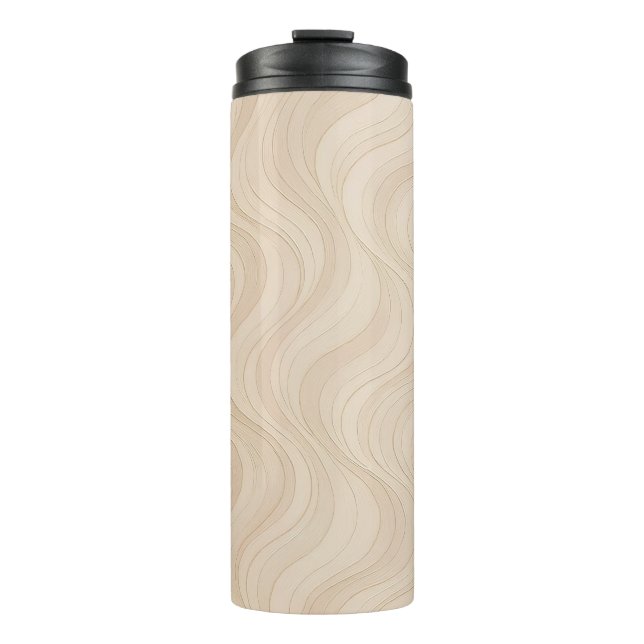 Aura Gradient Energy  Modern Pattern  Thermal Tumbler (Front)