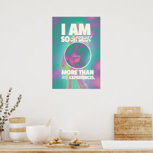Aura Law of Attraction Custom Poster