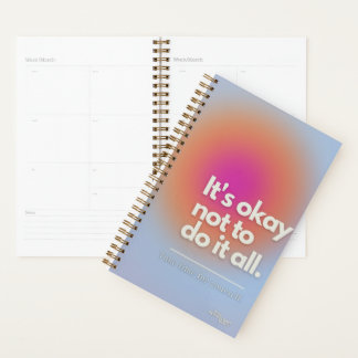 aura, motivation with sticker planner