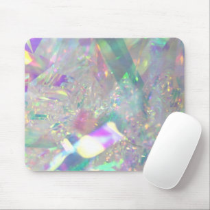 Aura Quartz Crystal Modern Glam  Mouse Pad