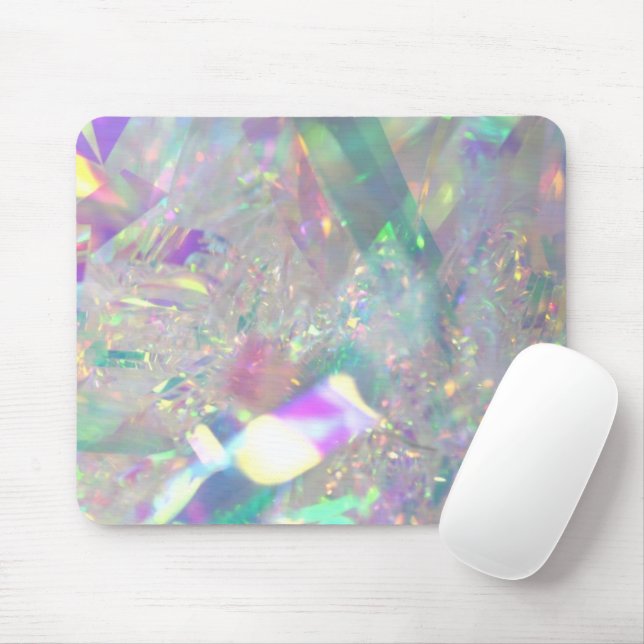 Aura Quartz Crystal Modern Glam  Mouse Pad (With Mouse)