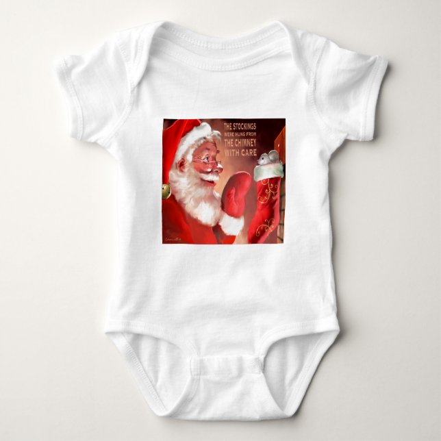 AURA The Stockings.jpg Baby Bodysuit (Front)