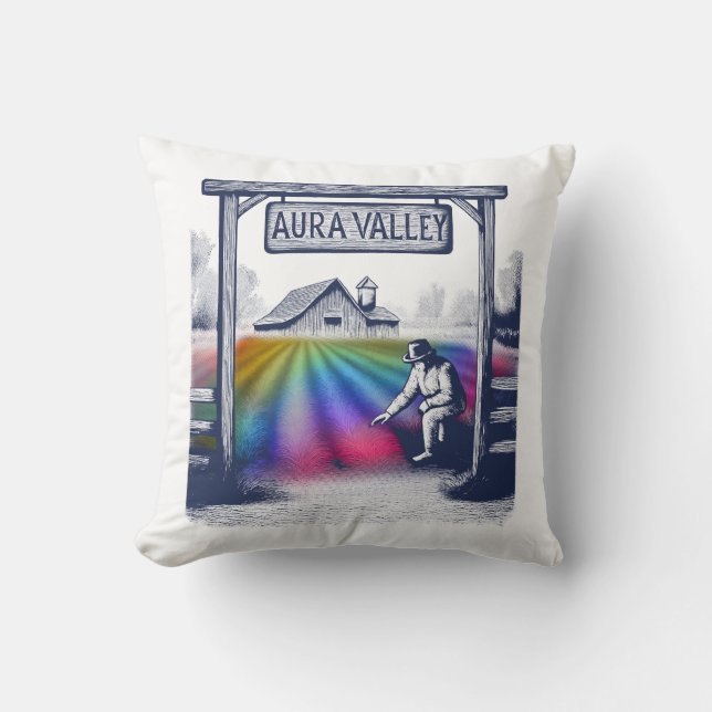 Aura Valley Farm Cushion (Front)