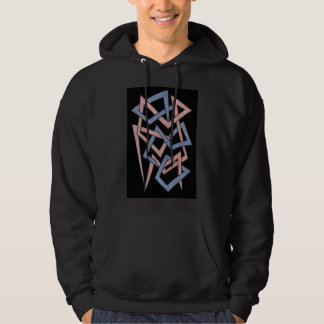 Aura Wave Flow Abstract Hoodie