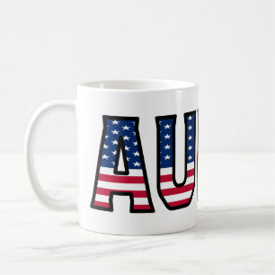 Aurel Name Vorname USA styled Tasse Kaffeetasse Coffee Mug