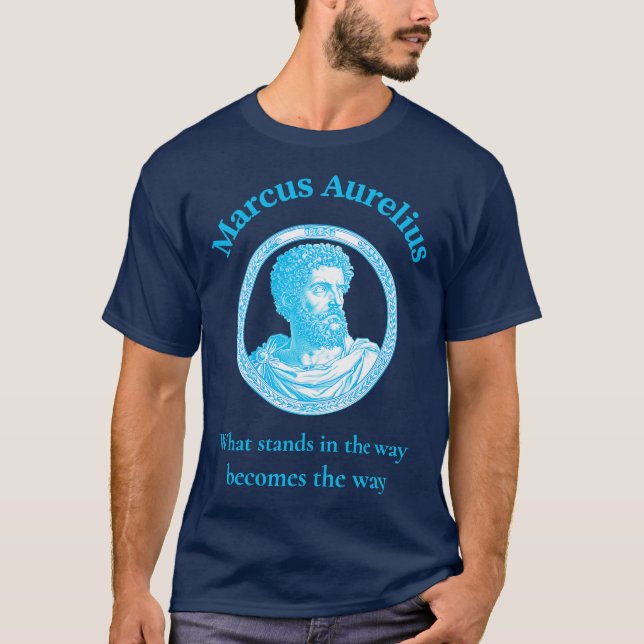 Aurelius Quotes T-Shirt (Front)