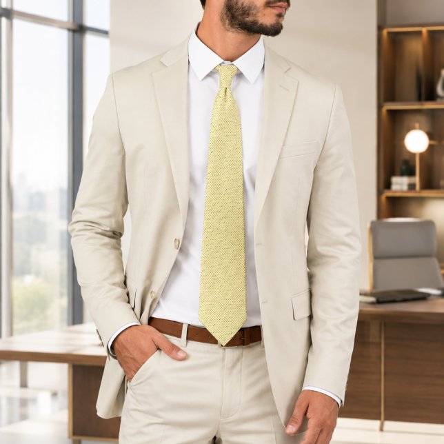 Aurelius Regent | Luxury Ivory & Gold Pattern Tie (Creator Uploaded)