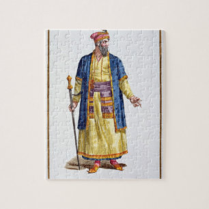 Aurengzeb, Great Khan of the Mongol Hordes from Re Jigsaw Puzzle