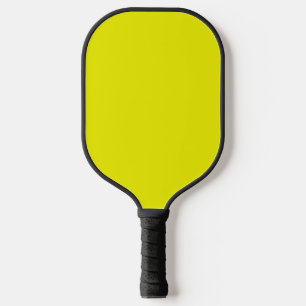 Aureolin (solid colour) pickleball paddle