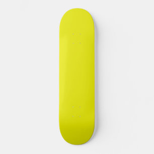Aureolin (solid colour)  skateboard