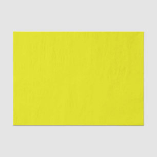 Aureolin (solid colour) tissue paper
