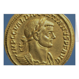 Aureus  of Diocletian  cuirassed