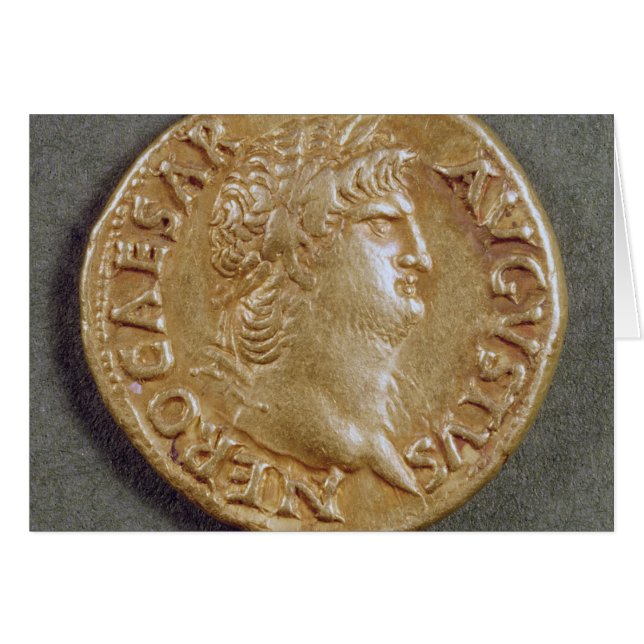 Aureus  of Nero (Front Horizontal)