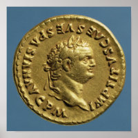 Aureus  of Nero  wearing a laurel wreath