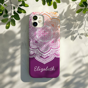 Auri Mandala Personalised iPhone Case