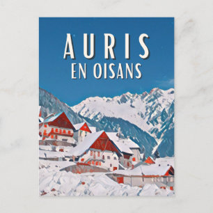 Auris in neighbors Ski resort Postcard
