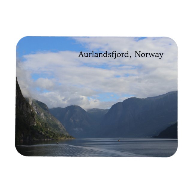 Aurlandsfjord, Norway Magnet (Horizontal)