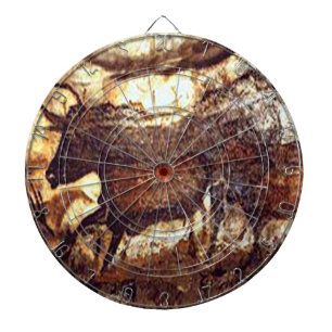 Aurochs Bull in Lascaux, France - Dart Board