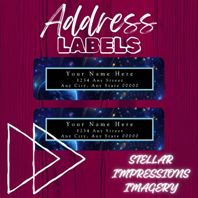 Auronis Reverie Return Address Label (Creator Uploaded)