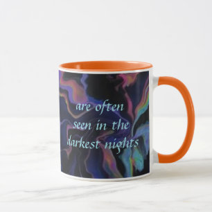 Aurora Acrylic Pour Style Mug