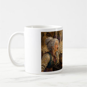 Aurora and Midnight Popcorn Explosion Surprise Coffee Mug