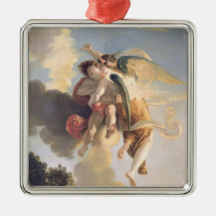 Aurora Ascending the Heavens Metal Ornament