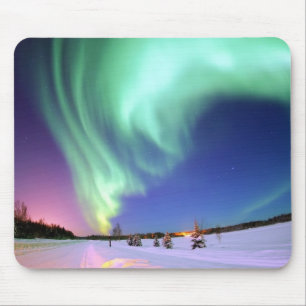Aurora at Bear Lake. Mouse Pad