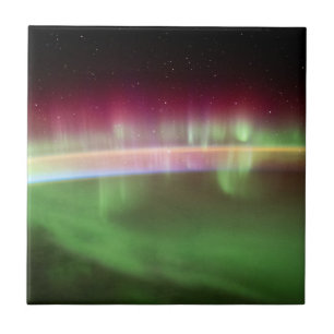 Aurora Australis - International Space Station Ceramic Tile