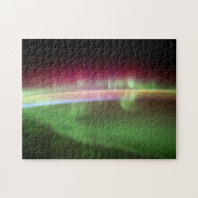 Aurora Australis - International Space Station Jigsaw Puzzle (Horizontal)
