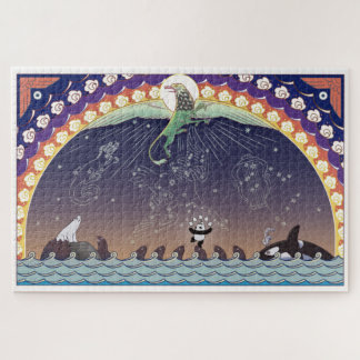 Aurora Bearialis Giant Puzzle