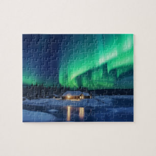 Aurora boreal Iceland Jigsaw Puzzle