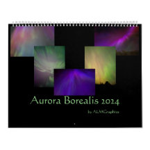 Aurora Borealis 2024 Photographs - customisable