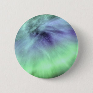 Aurora Borealis 6 Cm Round Badge