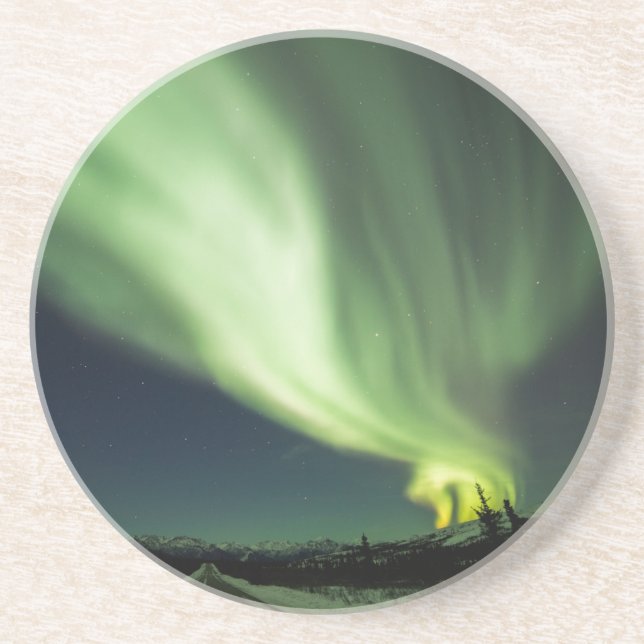 Aurora Borealis - Alaska Coaster (Front)