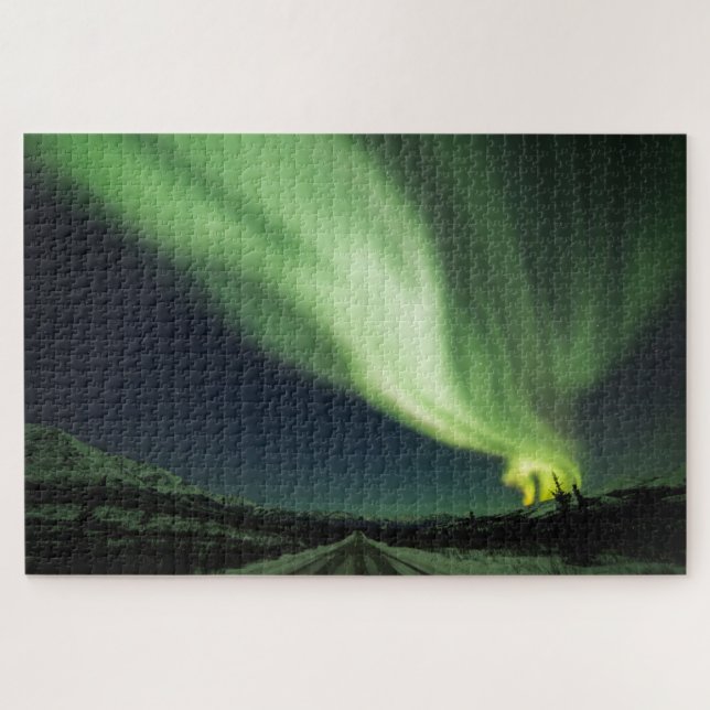 Aurora Borealis - Alaska Jigsaw Puzzle (Horizontal)