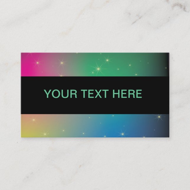 Aurora Borealis Business Card (Front)
