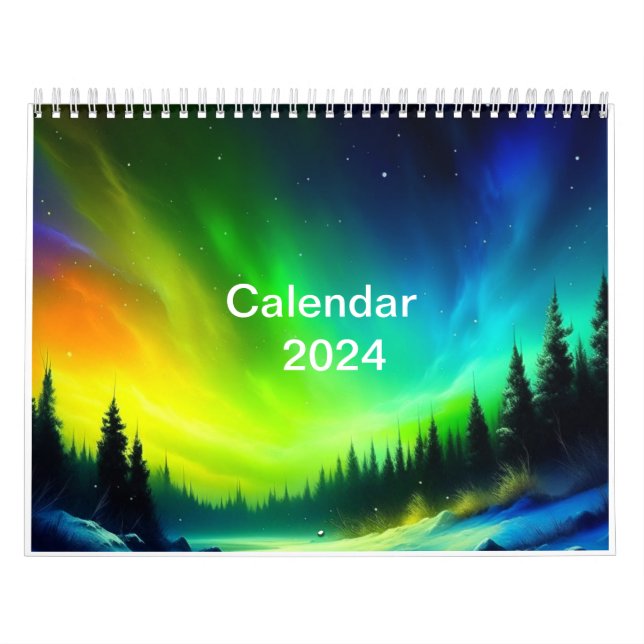 Aurora Borealis Calendar (Cover)
