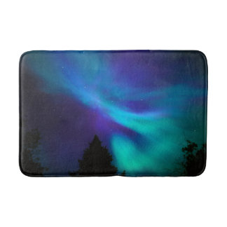 Aurora Borealis | Canada Ontario Sudbury Bath Mat