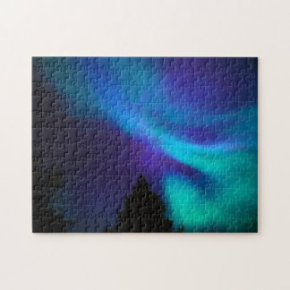 Aurora Borealis | Canada Ontario Sudbury Jigsaw Puzzle